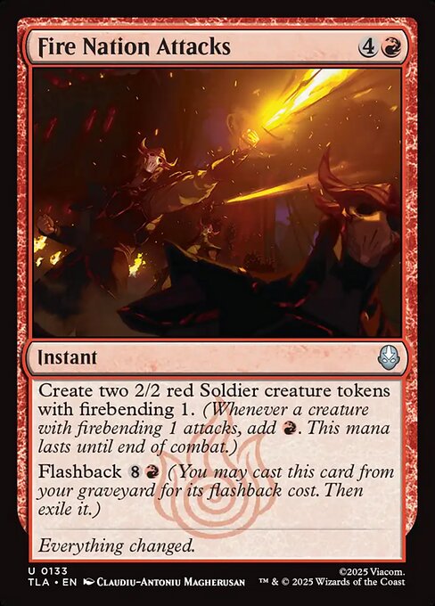 Fire Nation Attacks (foil)