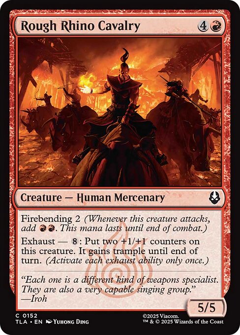 Rough Rhino Cavalry (foil)