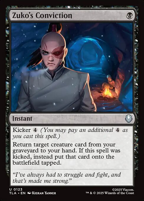 Zuko's Conviction (foil)