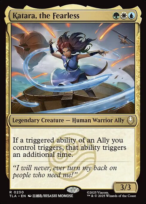 Katara, the Fearless (foil)