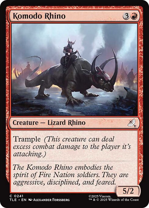 Komodo Rhino (foil)