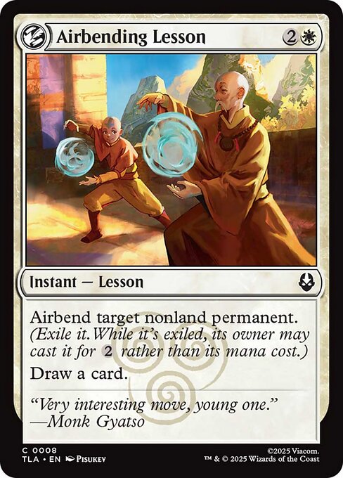 Airbending Lesson (foil)