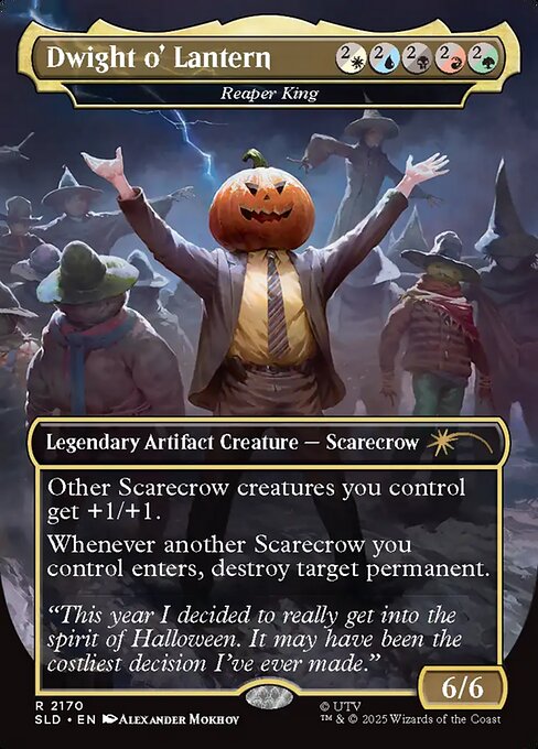 Dwight o' Lantern // Reaper King (Rainbow foil)