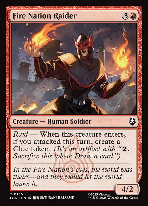 Fire Nation Raider (foil)