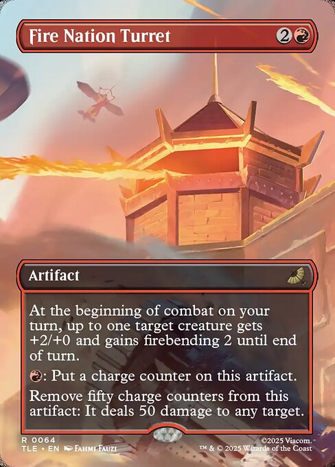Fire Nation Turret (foil)