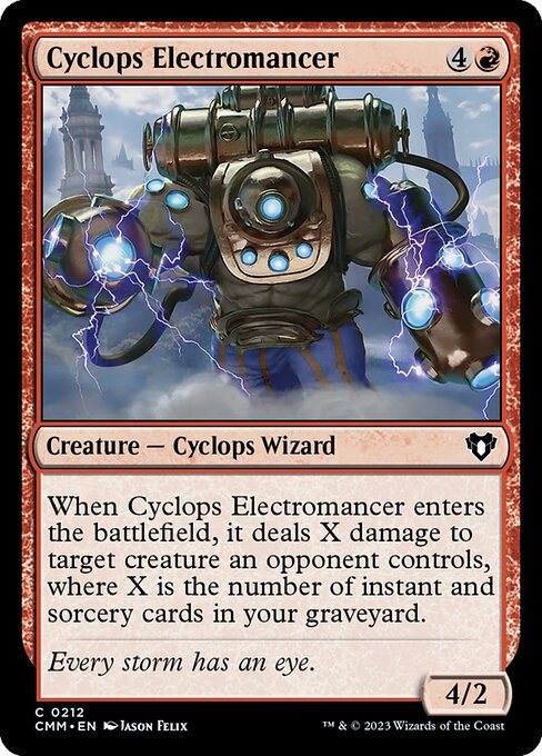 Cyclops Electromancer (foil)