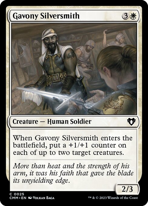 Gavony Silversmith (foil)