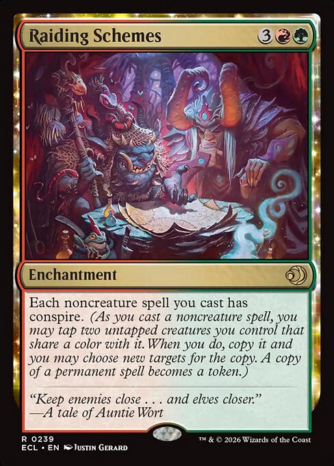 Raiding Schemes (foil)
