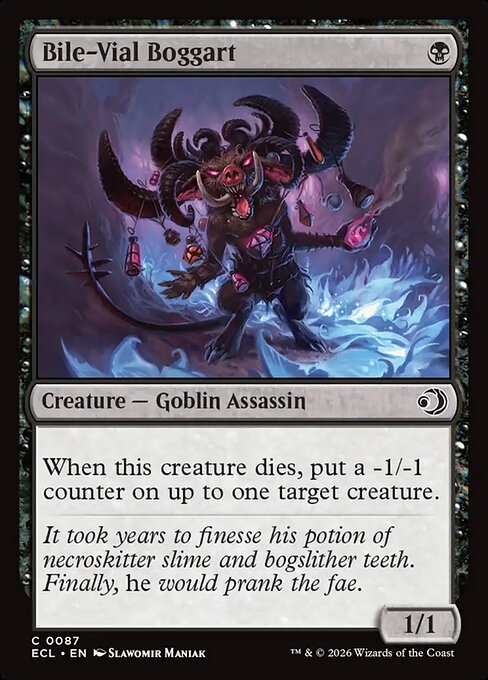 Bile-Vial Boggart (foil)