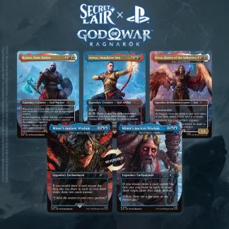 MTG Secret Lair - God of War Norse