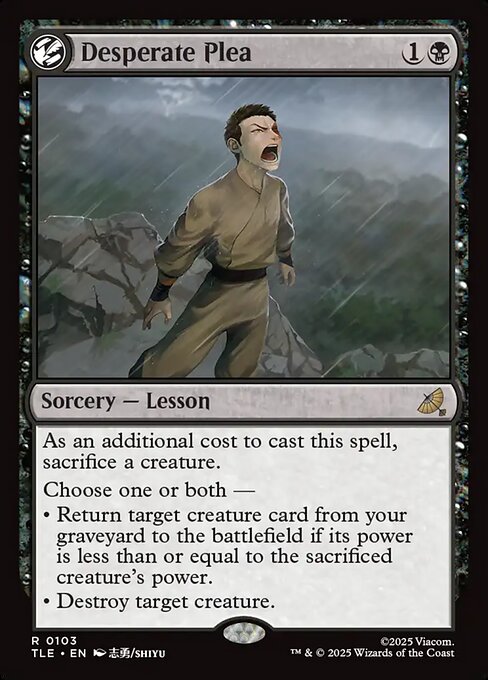 Desperate Plea (foil)