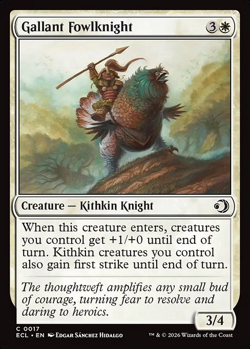 Gallant Fowlknight (foil)