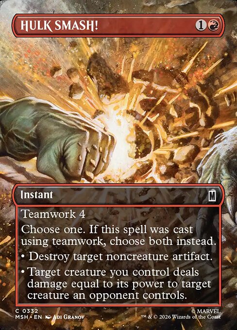 HULK SMASH! (foil)