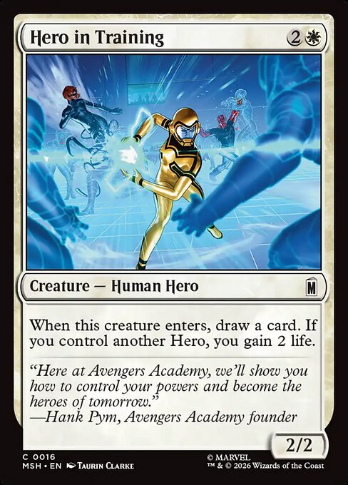 Hero in Training (foil)