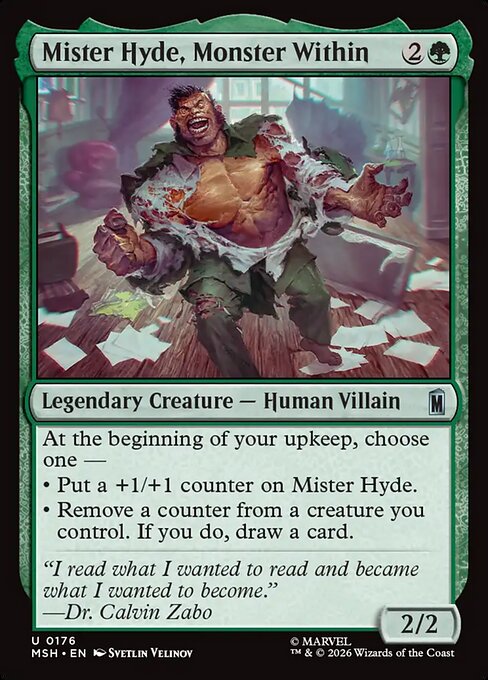 Mister Hyde, Monster Within (foil)