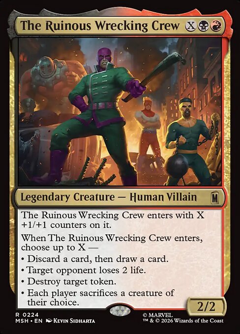 The Ruinous Wrecking Crew (foil)