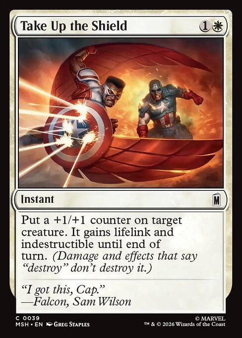 Take Up the Shield (foil)