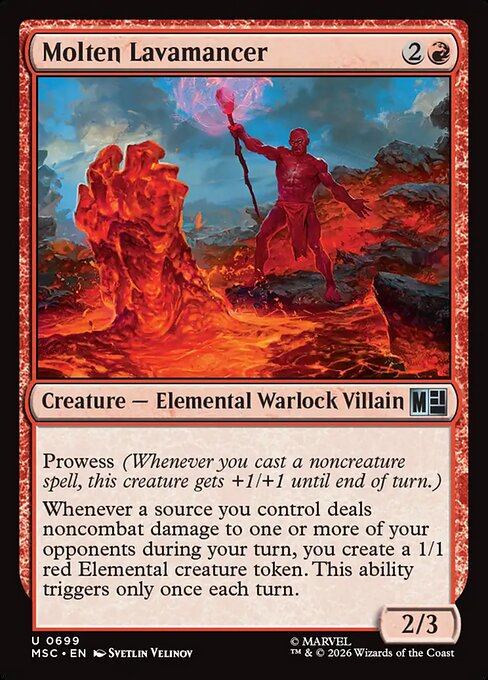 Molten Lavamancer (foil)