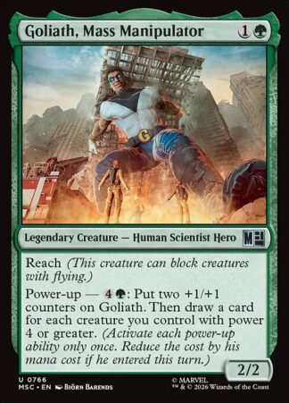 Goliath,  Mass Manipulator
