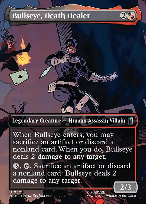 Bullseye, Death Dealer (foil)