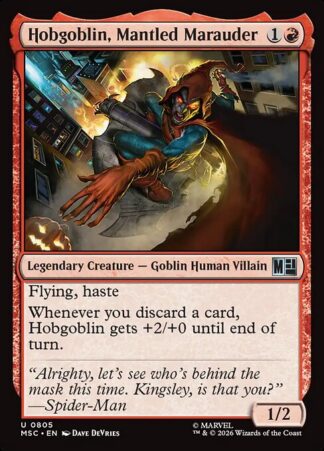 Hobgoblin,  Mantled Marauder