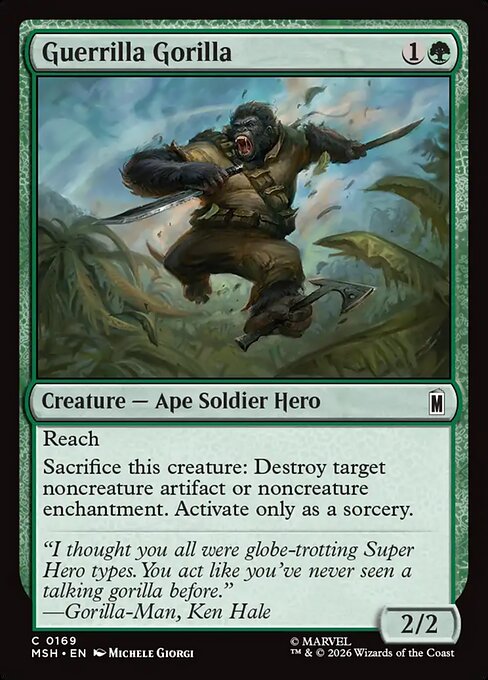 Guerrilla Gorilla (foil)