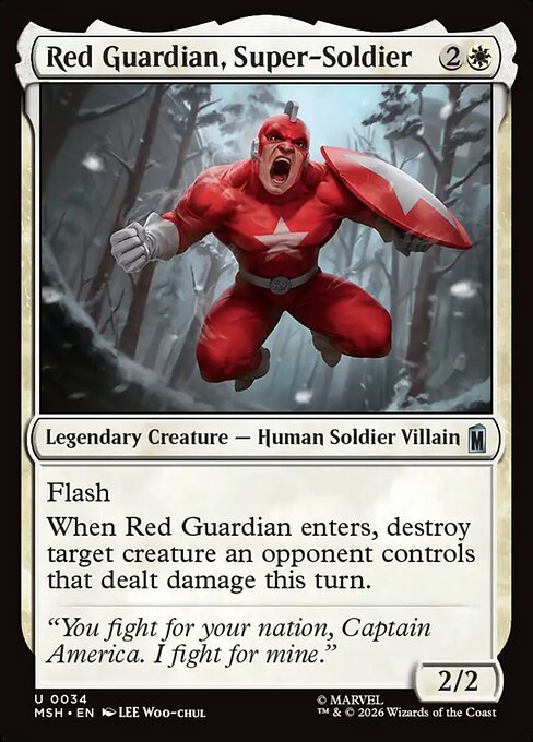 Red Guardian, Super-Soldier (foil)