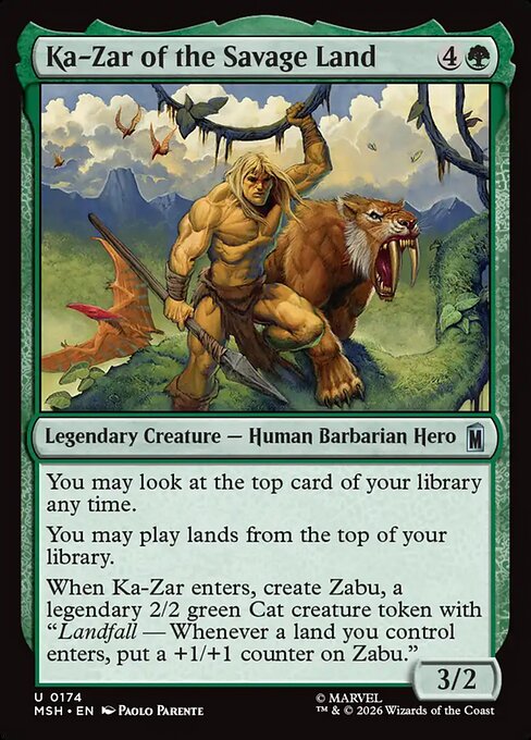 Ka-Zar of the Savage Land (foil)
