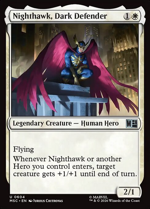 Nighthawk,  Dark Defender (foil)