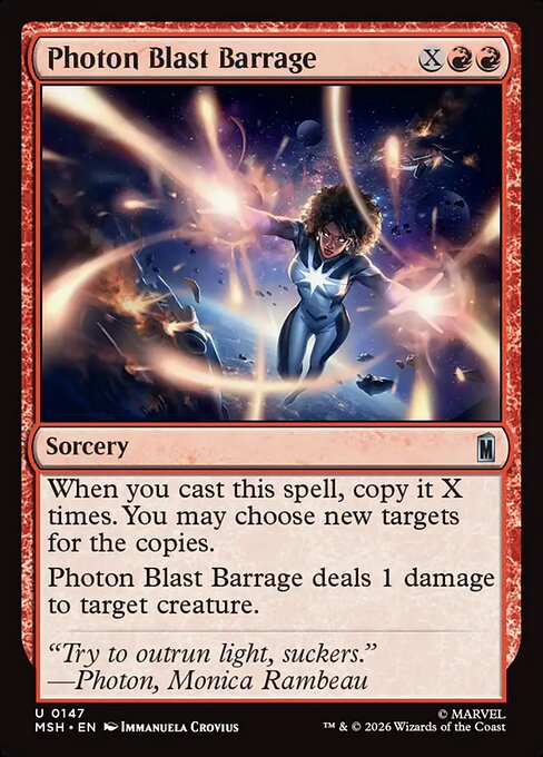 Photon Blast Barrage (foil)