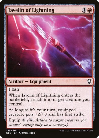 Javelin Of Lightning
