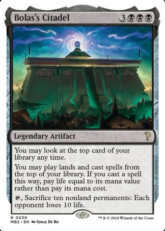 Bolas’s Citadel