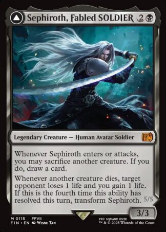 Sephiroth, Fabled SOLDIER