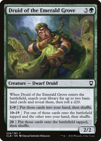 Druid Of The Emerald Grove