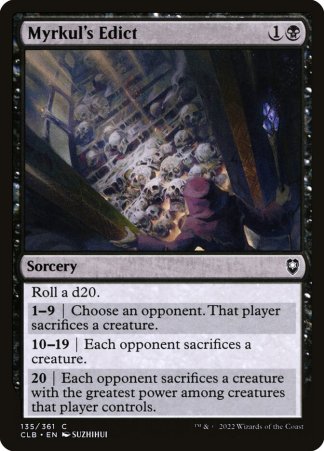 Myrkul’s Edict