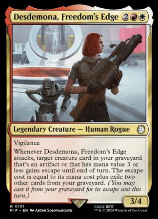 Desdemona, Freedom’s Edge