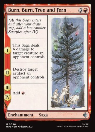 Burn, Burn, Tree and Fern